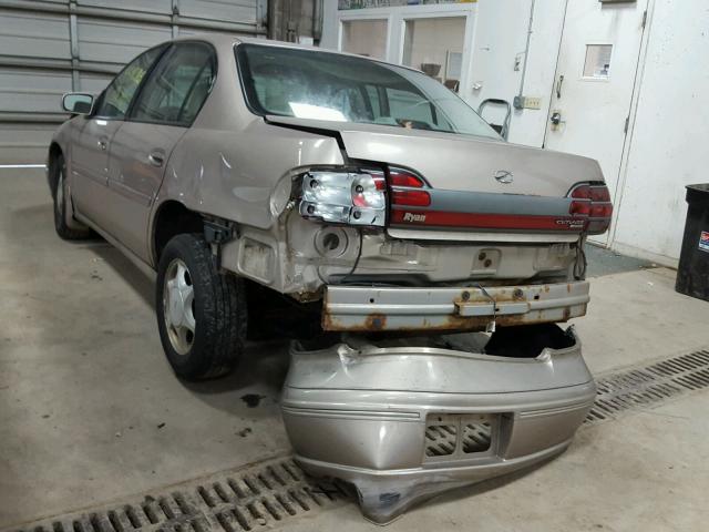 1G3NG52M9X6338471 - 1999 OLDSMOBILE CUTLASS GL 棕色 照片 3