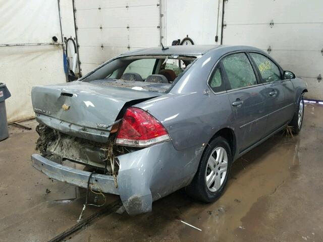 2G1WB58K781198897 - 2008 CHEVROLET IMPALA LS GRAY photo 4