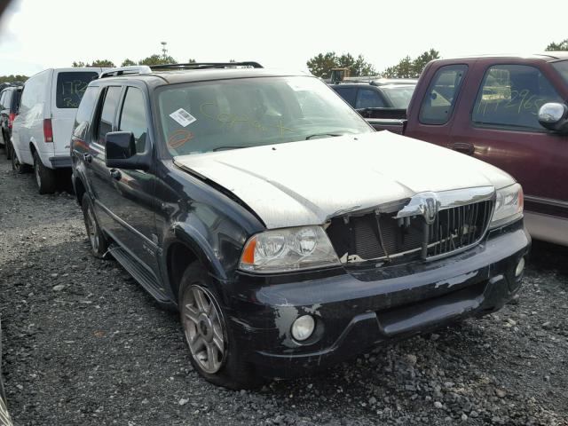 5LMEU88H75ZJ17072 - 2005 LINCOLN AVIATOR BLACK photo 1