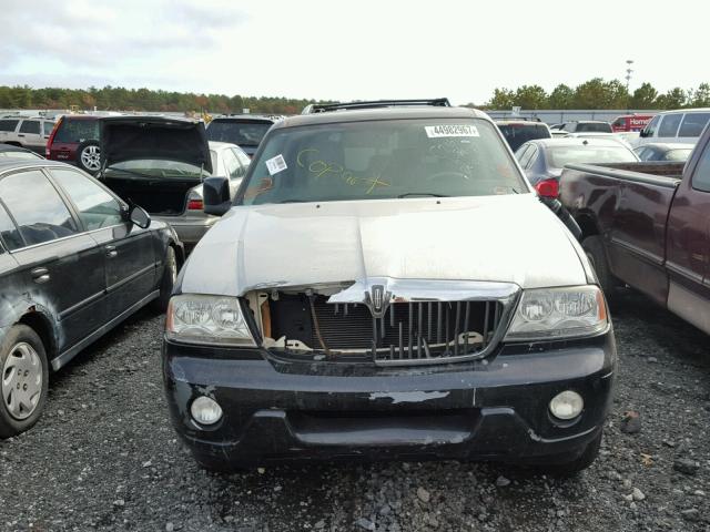 5LMEU88H75ZJ17072 - 2005 LINCOLN AVIATOR BLACK photo 9