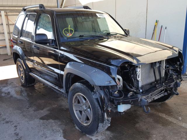 1J4GL38K25W522589 - 2005 JEEP LIBERTY RE BLACK photo 1