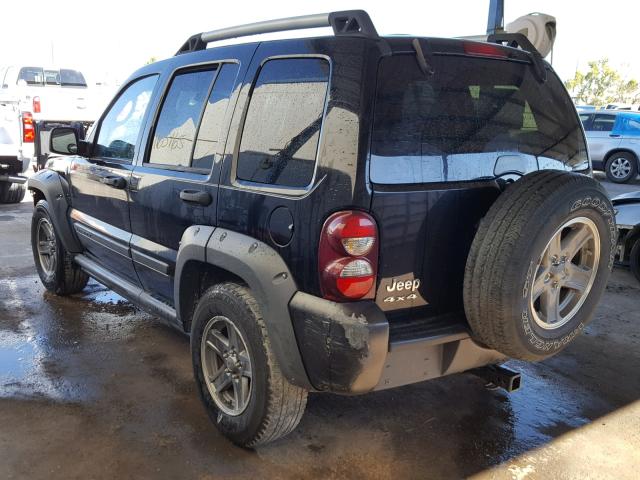 1J4GL38K25W522589 - 2005 JEEP LIBERTY RE BLACK photo 3