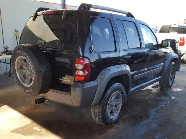 1J4GL38K25W522589 - 2005 JEEP LIBERTY RE BLACK photo 4