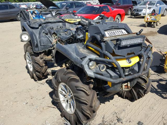 3JBLWLP18EJ001529 - 2014 CAN-AM OUTLANDER BLUE photo 1