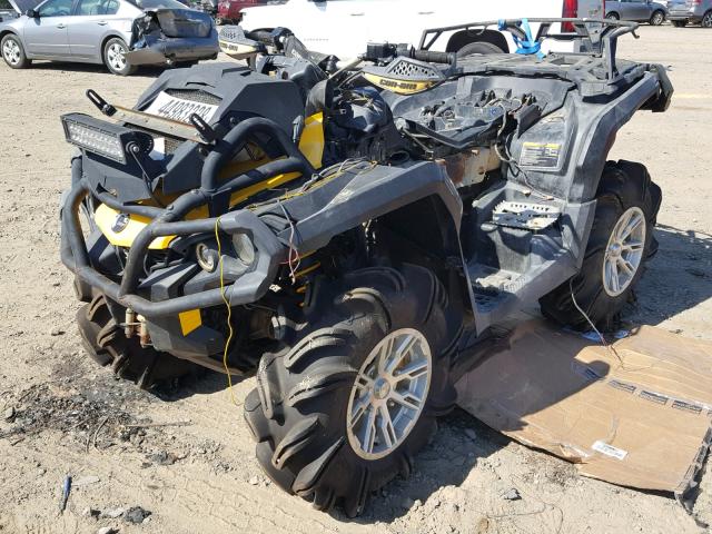 3JBLWLP18EJ001529 - 2014 CAN-AM OUTLANDER BLUE photo 2