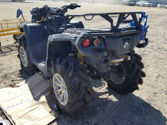 3JBLWLP18EJ001529 - 2014 CAN-AM OUTLANDER BLUE photo 3