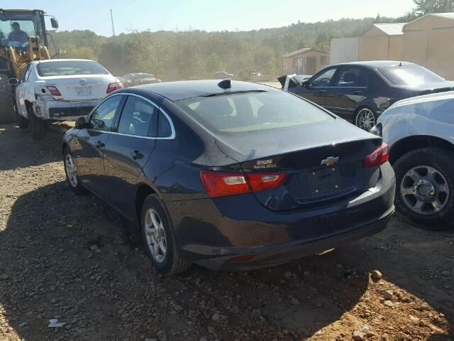 1G1ZC5ST8HF211967 - 2017 CHEVROLET MALIBU LS ლურჯი ფოტო 3