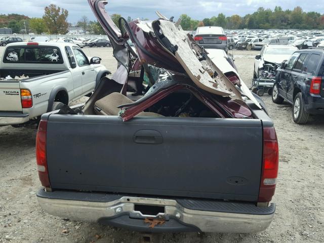 1FTRF17W7XNB74795 - 1999 FORD F150 BURGUNDY photo 6