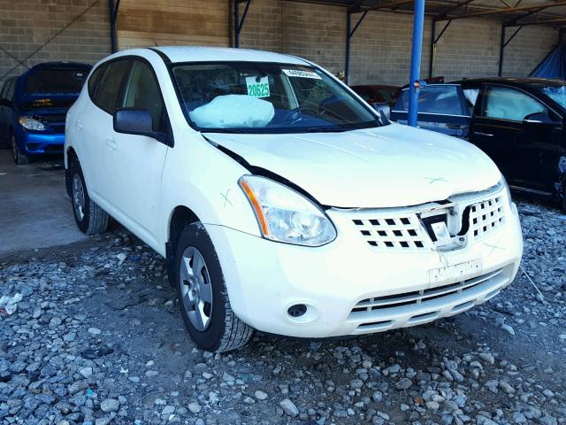 JN8AS58T28W006972 - 2008 NISSAN ROGUE S WHITE photo 1