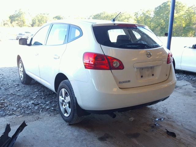 JN8AS58T28W006972 - 2008 NISSAN ROGUE S WHITE photo 3