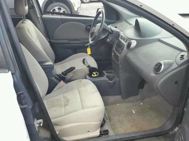 1G8AZ54F25Z132373 - 2005 SATURN ION LEVEL WHITE photo 5