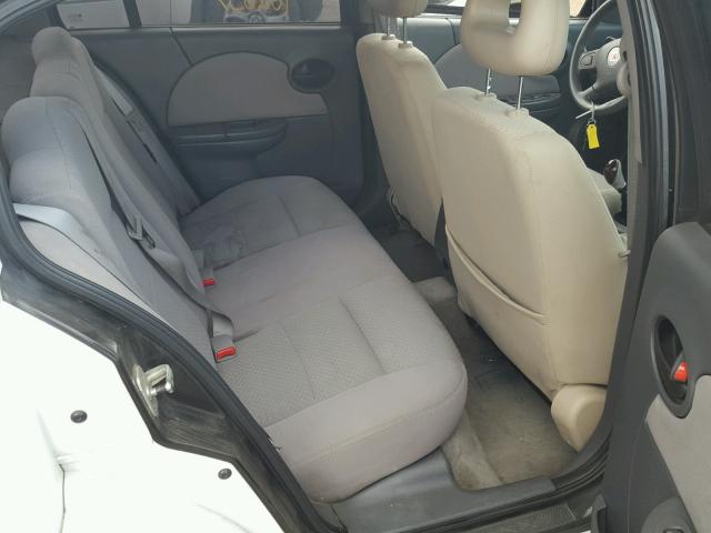 1G8AZ54F25Z132373 - 2005 SATURN ION LEVEL WHITE photo 6