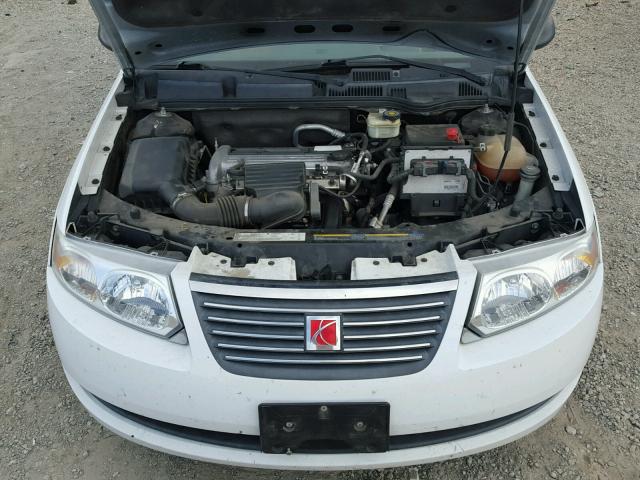 1G8AZ54F25Z132373 - 2005 SATURN ION LEVEL WHITE photo 7