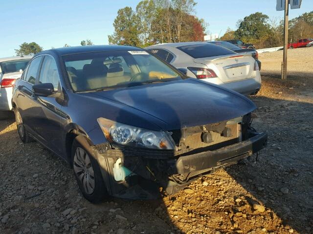 1HGCP26379A104032 - 2009 HONDA ACCORD BLUE photo 1