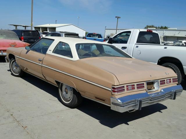 1N47U5J123693 - 1975 CHEVROLET CAPRICE BROWN photo 3