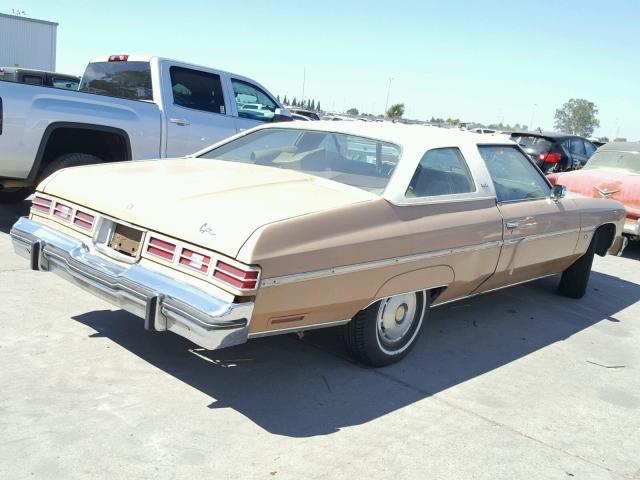 1N47U5J123693 - 1975 CHEVROLET CAPRICE BROWN photo 4