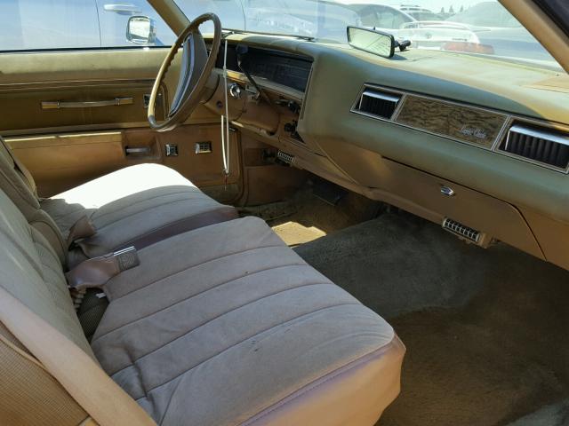 1N47U5J123693 - 1975 CHEVROLET CAPRICE BROWN photo 5