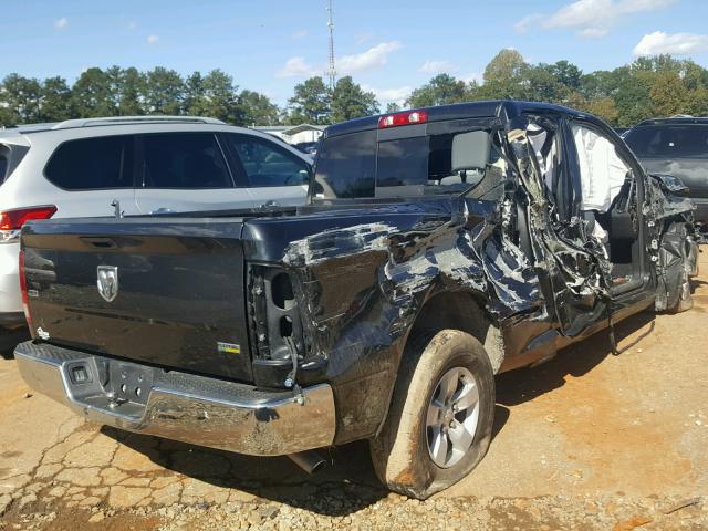 1C6RR6GG2GS292744 - 2016 RAM 1500 SLT BLACK photo 4