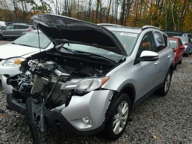 2T3DFREV8EW131513 - 2014 TOYOTA RAV4 LIMIT SILVER photo 2