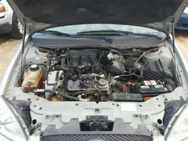 1FAFP53U86A201056 - 2006 FORD TAURUS SILVER photo 7