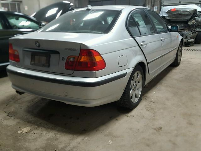 WBAEV33494KW15709 - 2004 BMW 325 SILVER photo 4