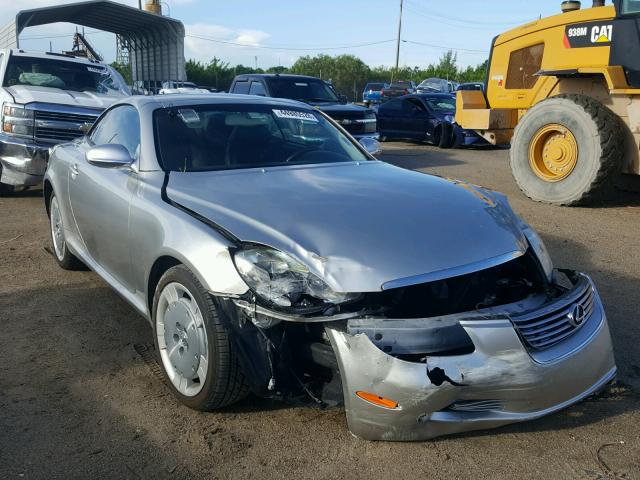 JTHFN48Y130047571 - 2003 LEXUS SC 430 SILVER photo 1