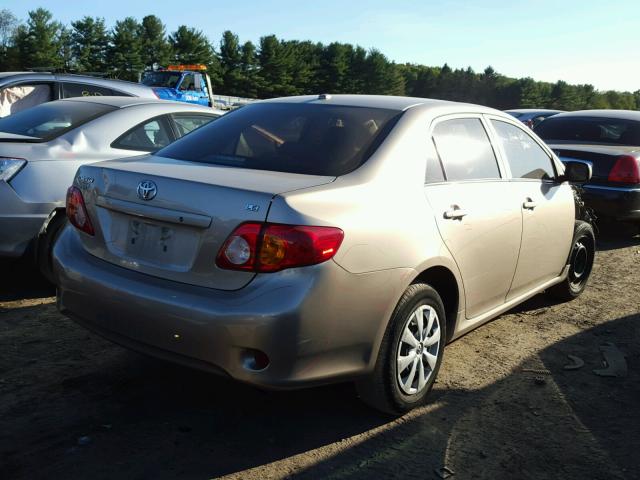 2T1BU4EE7AC326295 - 2010 TOYOTA COROLLA BA GOLD photo 4