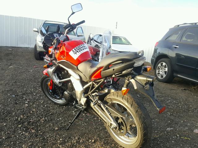 JKALEEA168A019428 - 2008 KAWASAKI KLE650 RED photo 3