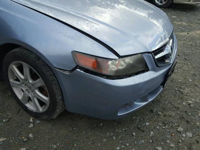 JH4CL96815C020185 - 2005 ACURA TSX BLUE photo 9