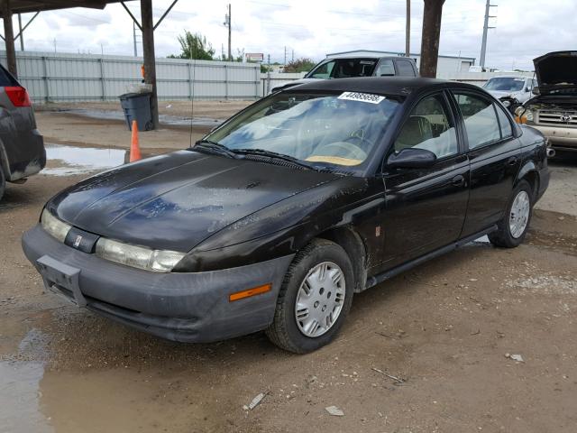 1G8ZH5283VZ152576 - 1997 SATURN SL1 BLACK photo 2