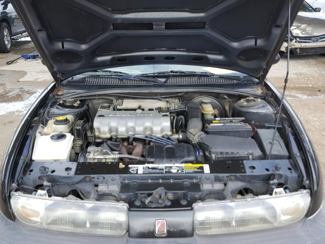 1G8ZH5283VZ152576 - 1997 SATURN SL1 BLACK photo 7