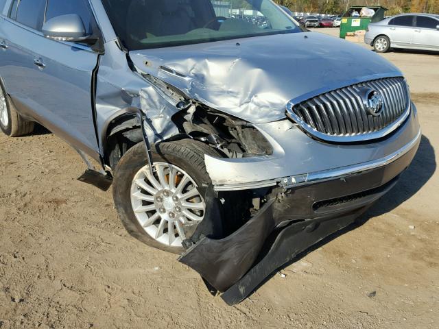 5GAER23768J210660 - 2008 BUICK ENCLAVE CX BLUE photo 9