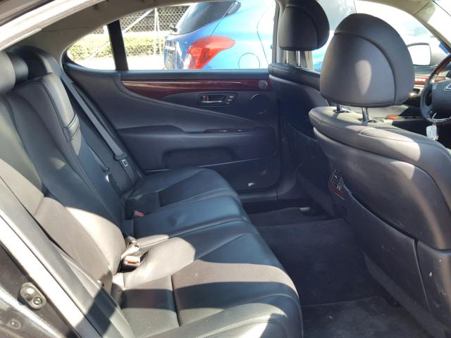 JTHGL46F675009709 - 2007 LEXUS LS 460L GRAY photo 6