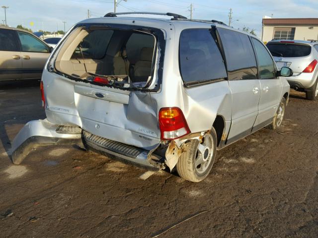 2FMZA57441BA44010 - 2001 FORD WINDSTAR GRAY photo 4