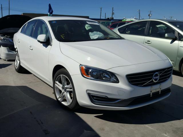 YV140MFC7F1318611 - 2015 VOLVO S60 WHITE photo 1