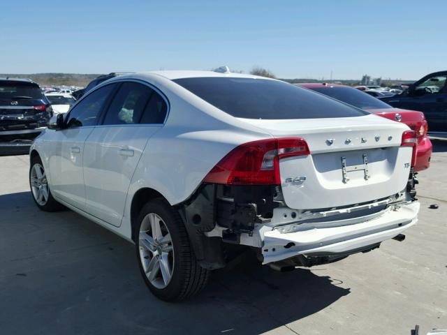 YV140MFC7F1318611 - 2015 VOLVO S60 WHITE photo 3