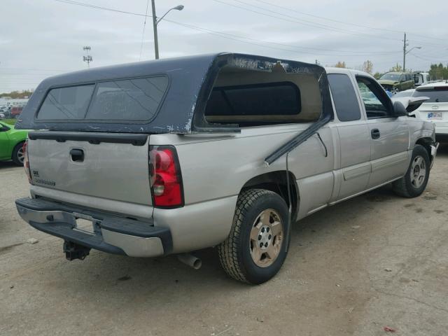 1GCEC19Z76Z130849 - 2006 CHEVROLET SILVERADO TAN photo 4