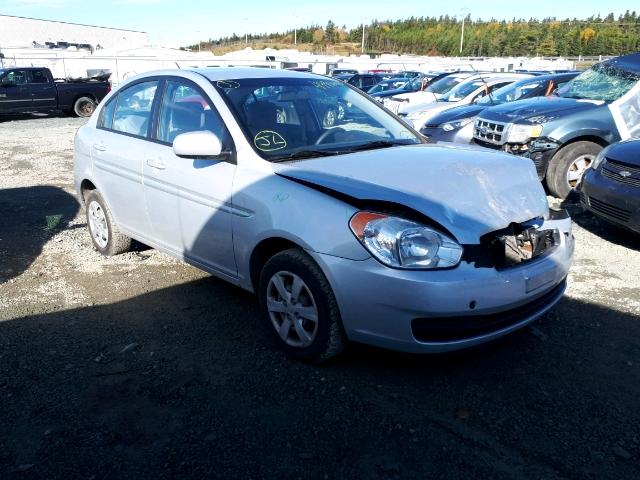 KMHCN4BCXAU527899 - 2010 HYUNDAI ACCENT GLS SILVER photo 1