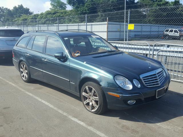 WDBUH87X18B243696 - 2008 MERCEDES-BENZ E 350 4MAT GREEN photo 1