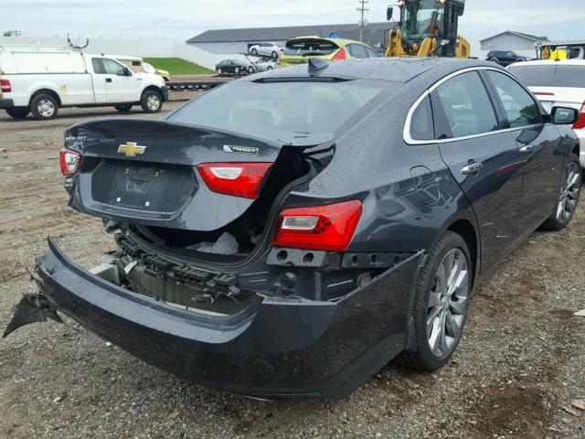 1G1ZH5SX7HF179713 - 2017 CHEVROLET MALIBU PRE 灰色 照片 4