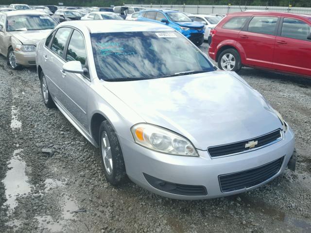 2G1WB5EK8A1251407 - 2010 CHEVROLET IMPALA LT SILVER photo 1