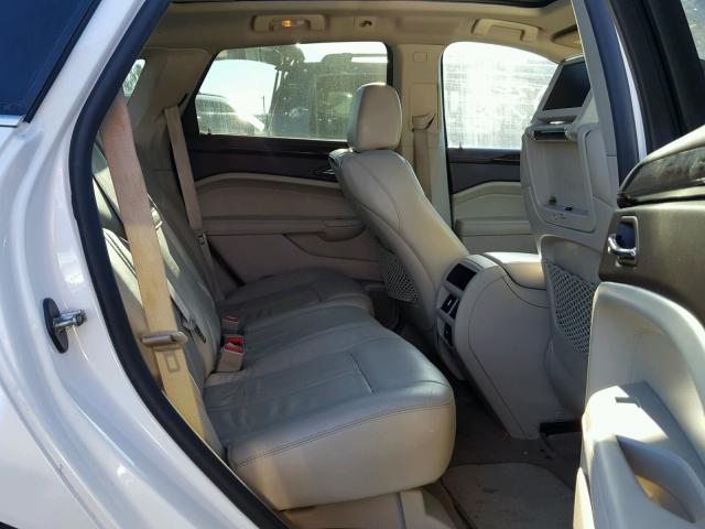 3GYFNBEY4AS621445 - 2010 CADILLAC SRX PERFOR WHITE photo 6