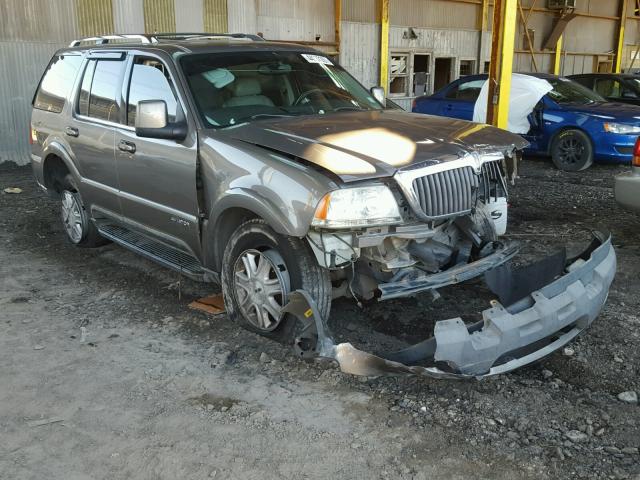 5LMEU88H24ZJ49698 - 2004 LINCOLN AVIATOR TAN photo 1