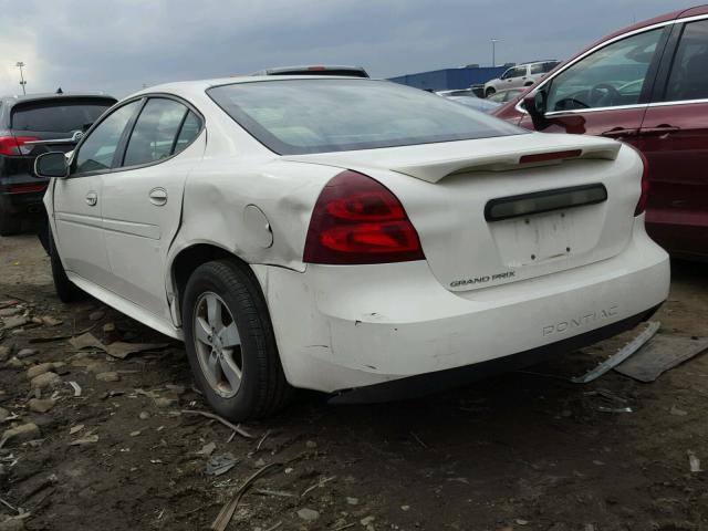 2G2WP552481179760 - 2008 PONTIAC GRAND PRIX WHITE photo 3