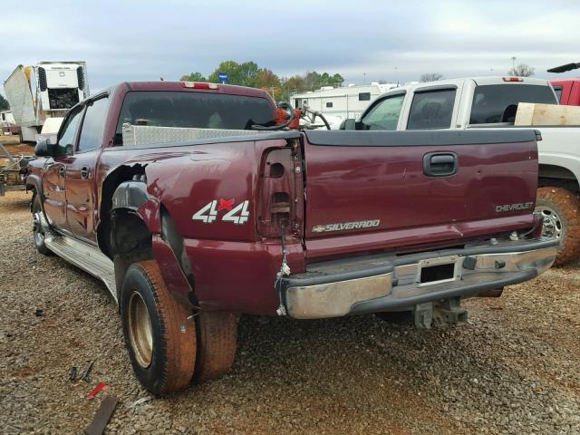 1GCJK33123F151489 - 2003 CHEVROLET SILVERADO BURGUNDY photo 3