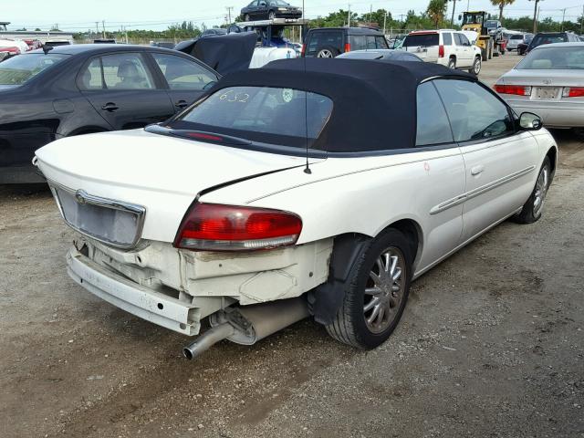 1C3EL65R52N329715 - 2002 CHRYSLER SEBRING LI WHITE photo 2