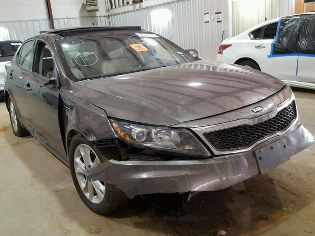 5XXGN4A70DG117374 - 2013 KIA OPTIMA EX BROWN photo 1