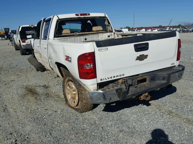 1GC4KYBG8AF155933 - 2010 CHEVROLET SILVERADO WHITE photo 3