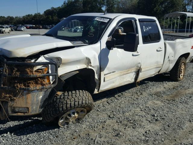 1GC4KYBG8AF155933 - 2010 CHEVROLET SILVERADO WHITE photo 9