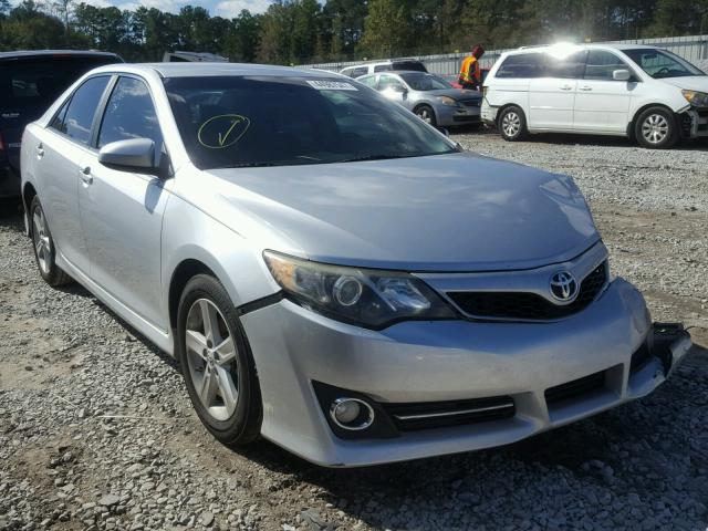 4T1BF1FK6CU038590 - 2012 TOYOTA CAMRY SILVER photo 1
